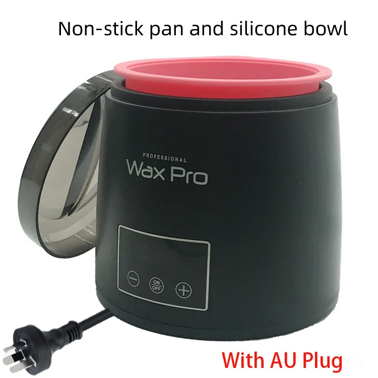 Electric Bone Glue Heater Wax Machine Paraffin Pot Warmer Hair Removal Waxing Machine Wax-melt Epilator Digital Display: Brown