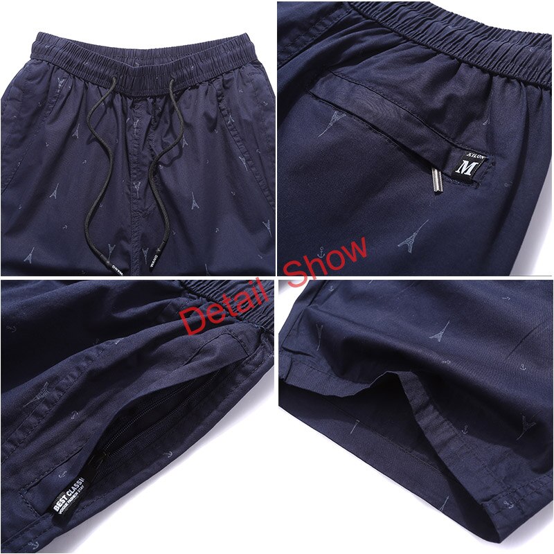 Arbeit aus Drucken Baumwolle Ladung-kurze Hose Männer lässig Sommer kurze Hose für Männer Safari Stil Taschen Mann Kurze Hosen Plus Männer kleidung 4XL