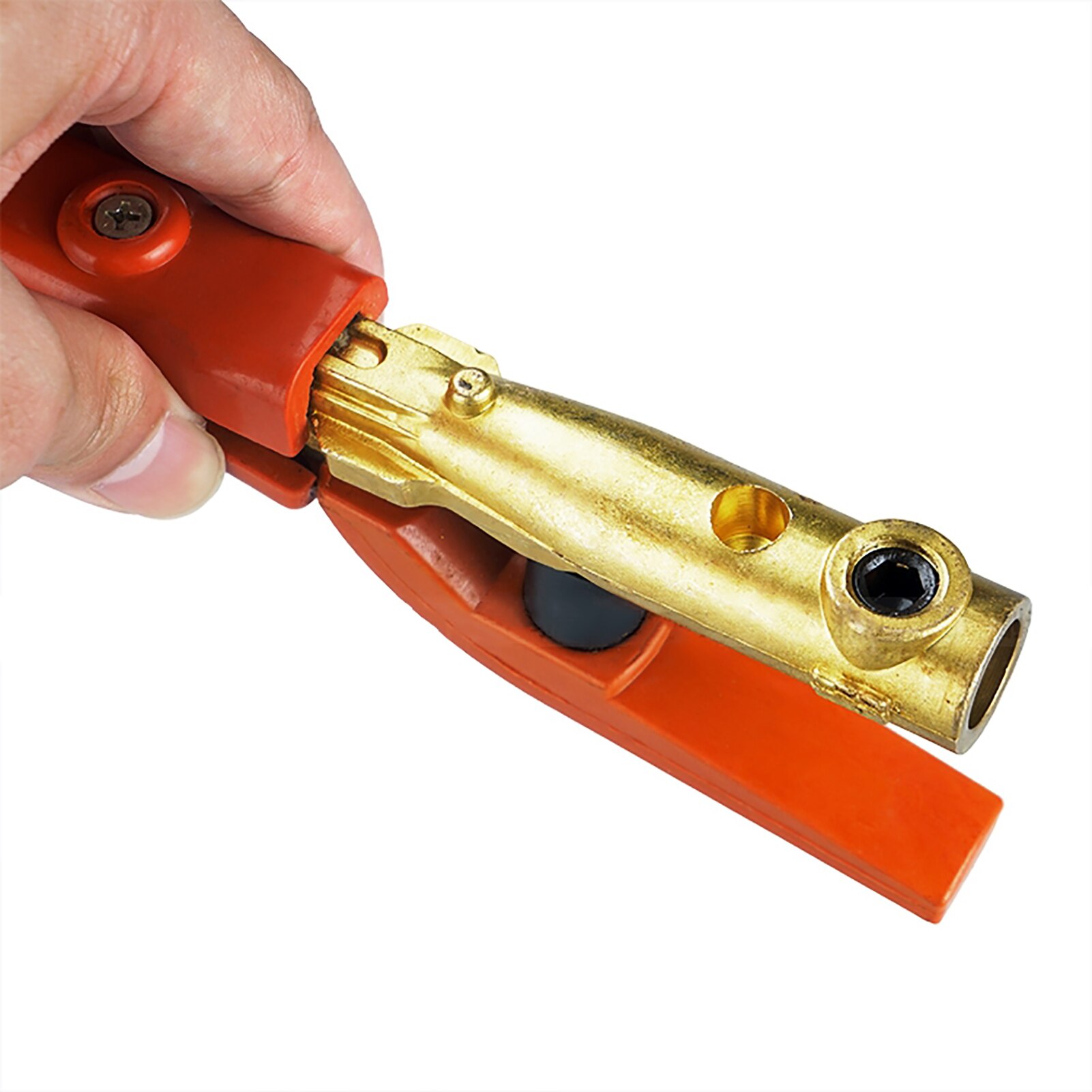 300A Brass Forged Insulated Handle Electrode Holder Welding Clamp Welding Tools Electric Welding Soldering Machine Parts
