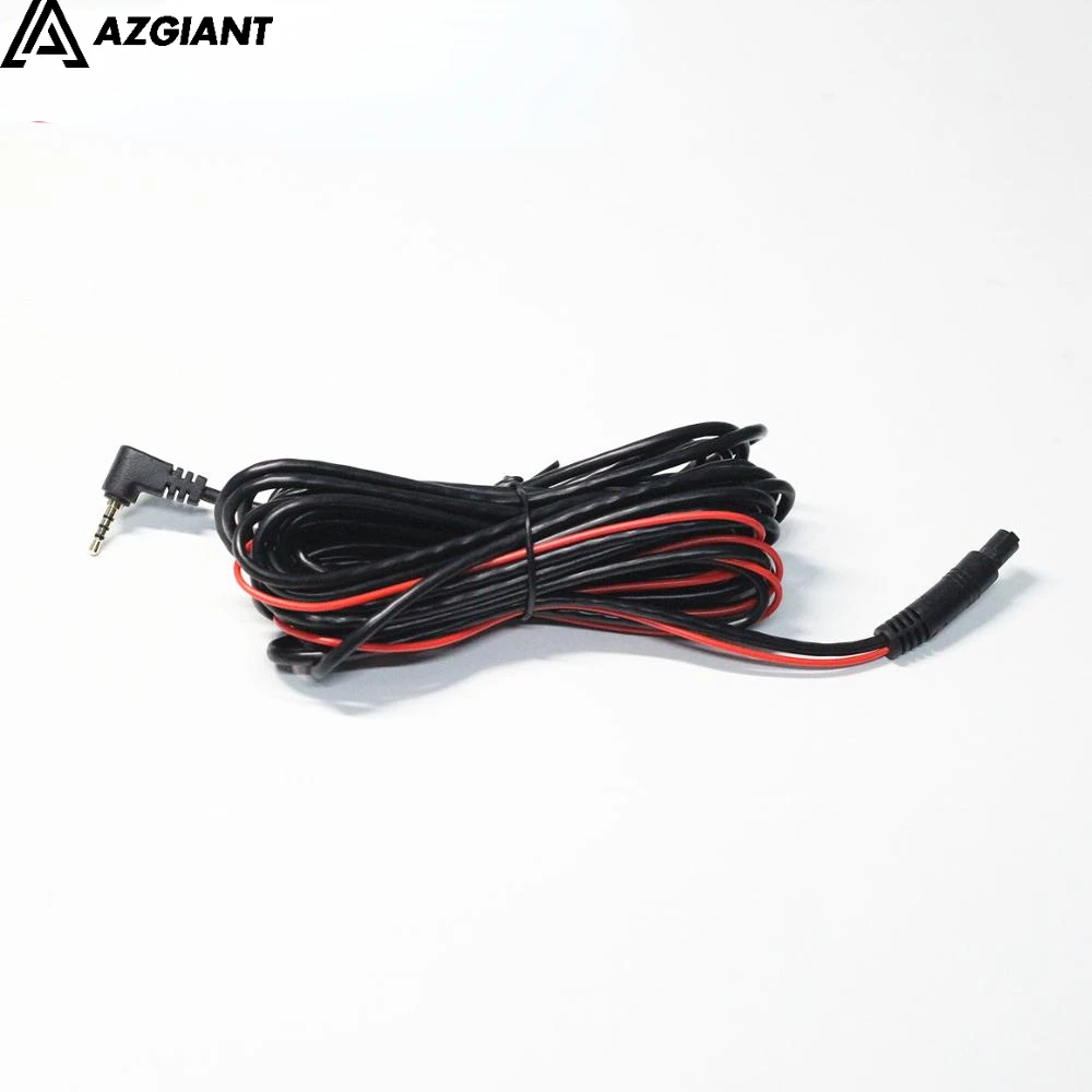 Cable de extensión para cámara de visión trasera de coche, conector macho de 6/10M, 5 pines, 2,5mm, RCA, DVR