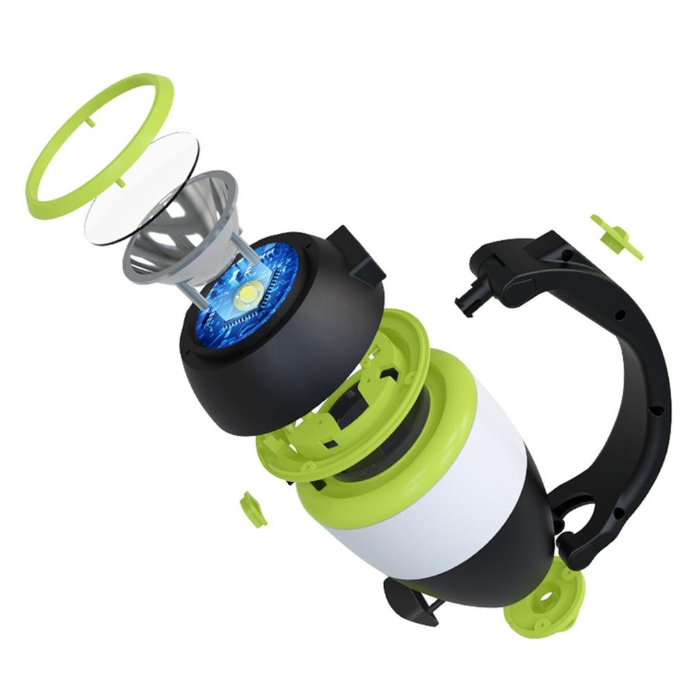 Multi-function LED USB Rechargeable Camping Light Camping Lamp Outdoor Hiking Home 3 in1 Flashlight Table Desk Lamp Power Bank