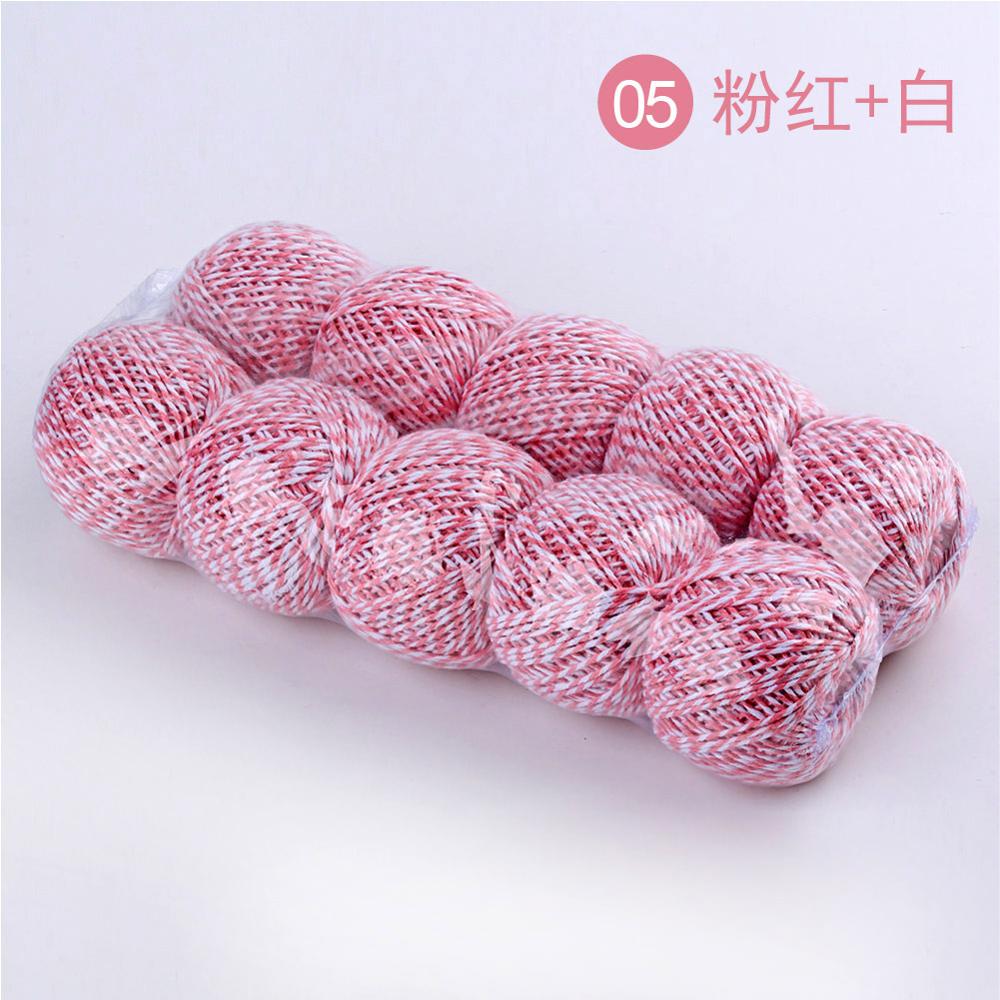 Dwa kolory bawełny piekarze sznurka liny rustykalny, wiejski rzemiosło akcesoria do rękodzieła: 10 Pcs 8
