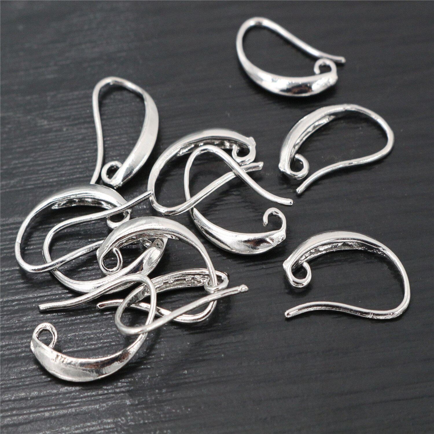 13 x 19mm 20 stk klassisk 7 farger belagt diy ørering funn øreringer lås kroker beslag diy smykker lage tilbehør