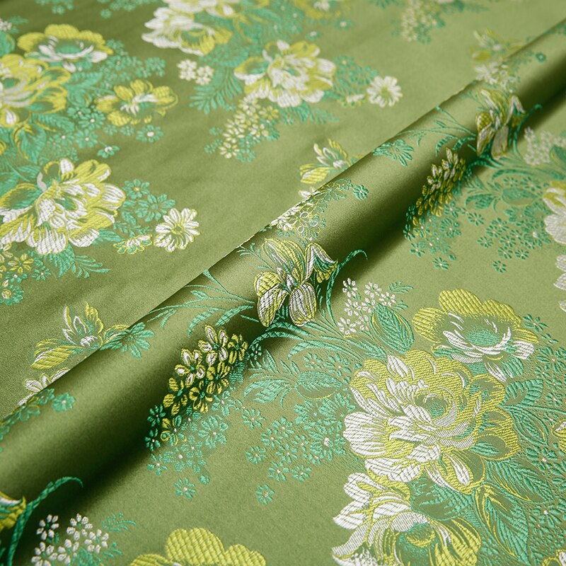 Tissu Vintage chinois imitation soie, brocart, jacquard, motif de créateur pour couture cheongsam et kimono, matériel de patchwork: qiuxianglv