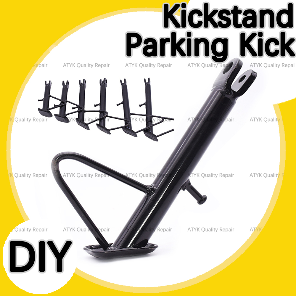 Cavalletto per moto Parcheggio Cavalletto Staffa Piede Lato Dirt Bike Accessori per moto Supporto universale Supporto per stampella NUOVO