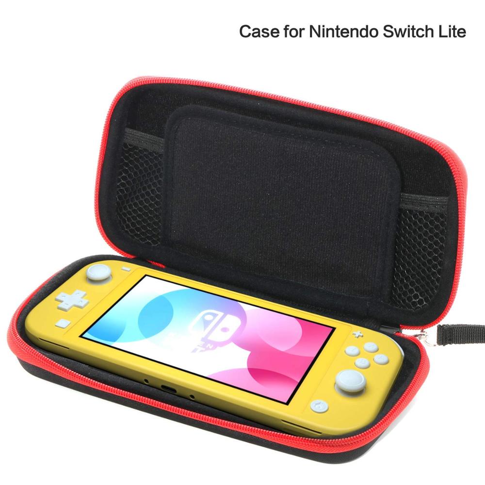 Nintend Switch Lite Carrying Case Storage Bag organizer Pouch TPU Hand Grip Shell Protection Cover For Nintendo Switch Lite Mini
