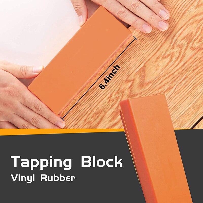 Laminaat Houten Vloeren Installatie Kit Met 30 Spacers, Pull Bar,Rubber Tikken Blok, dubbele Geconfronteerd Mallet, Kniebeschermers