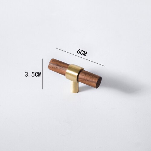 1PC Light Luxury Nordic Simple Brass Handle Black ... – Grandado