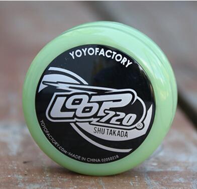 YYF loop 720 YOYO per giocattoli yo-yo professionali 2A per bambini: Luminous black