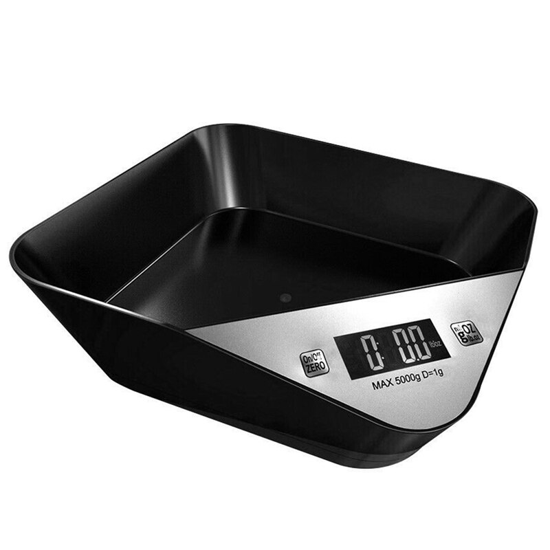 5Kg/1G High Precision LCD Electronic Scale Bowl Shape Food Baking Weighing Scale: Default Title