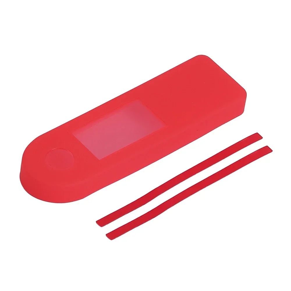 Waterproof Dashboard Silicone Cover for Xiaomi Mi4 Electric Scooter Display Screen Protection Case Replacement Accessories Parts: Red