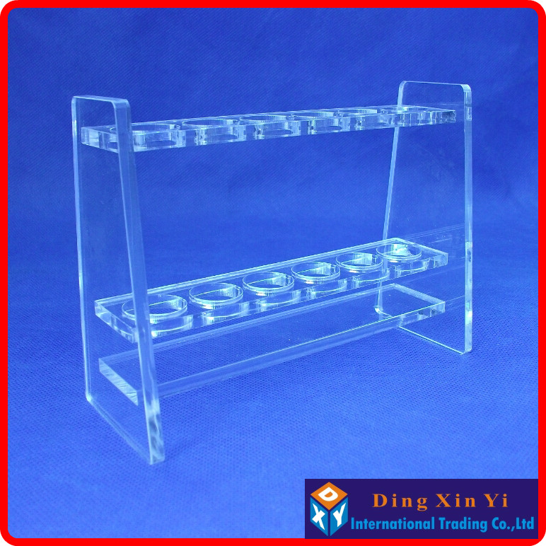 Lab 10mlx6 Colorimetric Organic Glass Nessler Tube Rack,Organic glass colorimetric tube rack