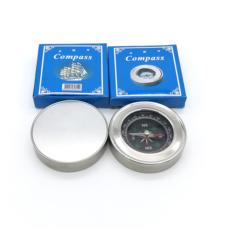 60mm Portable Mini Waterproof Precise Compass Practical Guider for Camping Hiking North Navigation Survival Compass