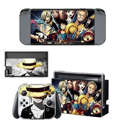 Game Sticker For One Piece For Nintend Switch Console And Controlle Protective Skin Vinyl Decals Dust-proof: YSNS0484