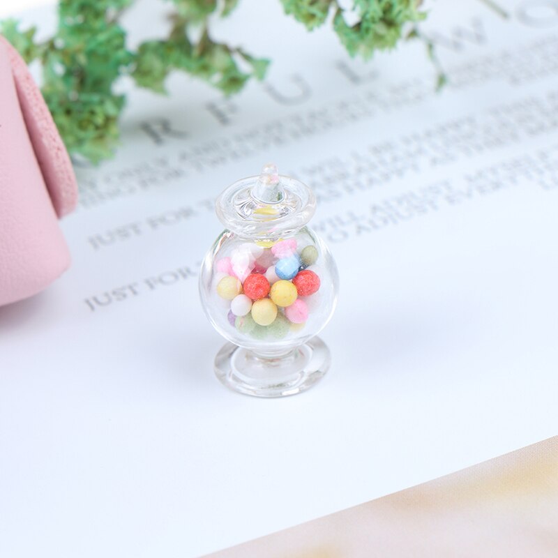 1:12 doll house Miniature Mini Candy Bottles doll house Kitchen Accessories