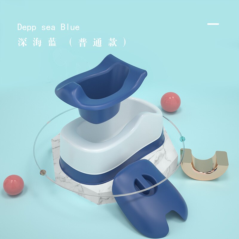 Bébé pot siège d'entraînement enfants pot bébé toilette enfants toilette garçon et fille 1-5 ans: Foundation Blue