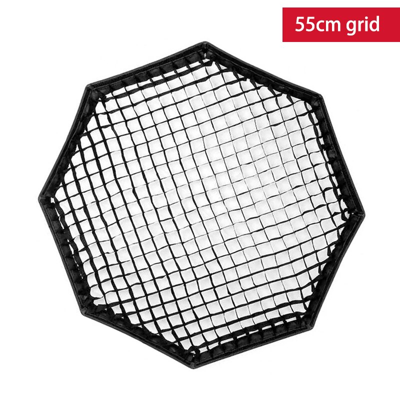 Soonpho Softbox Honingraat 55Cm/65Cm/90Cm/120Cm Grid Voor Triopo Soft Box Diffuser zachte Paraplu Fotografie Studio Accessoires: 55cm