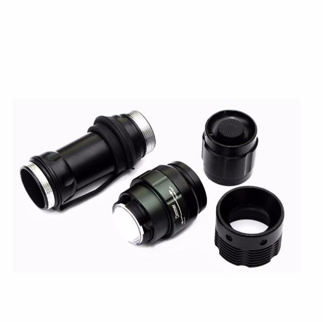 3000 Lumen Zoomable XM-L Q5 LED Flashlight Torch Zoom Super Bright Light