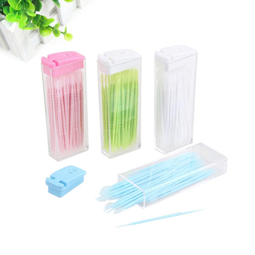 Wykałaczki bezzapachowe 50 patyczki przenośne mini patyczki robić zębów czyszczenie jamy ustnej jednorazowe wykałaczki podróżne