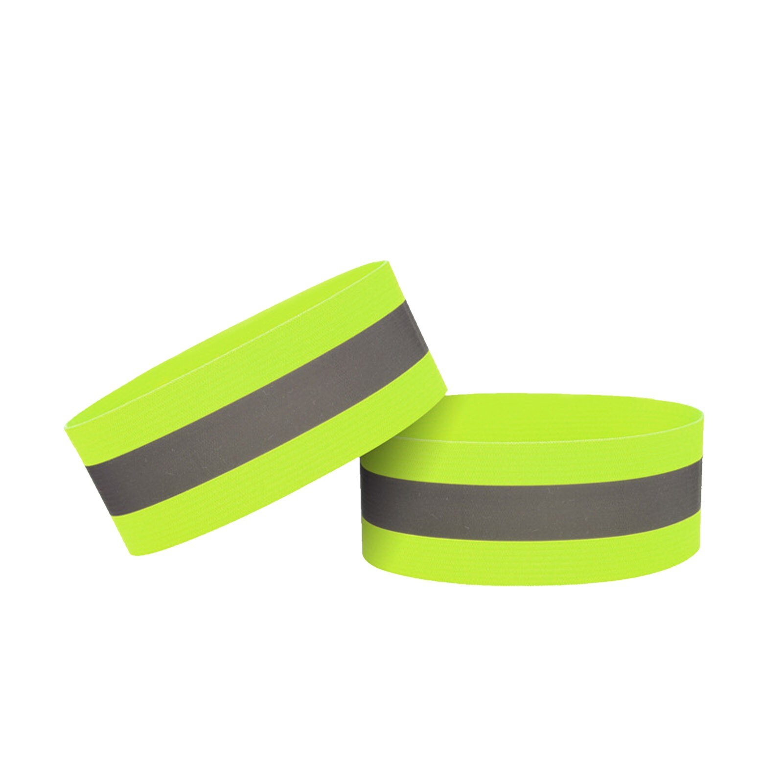25# Night Reflective Safety Belt Night Run Armband For Outdoor Sports Night Running Cycling Jogging Arm Strap Luminous Arm Band: Green