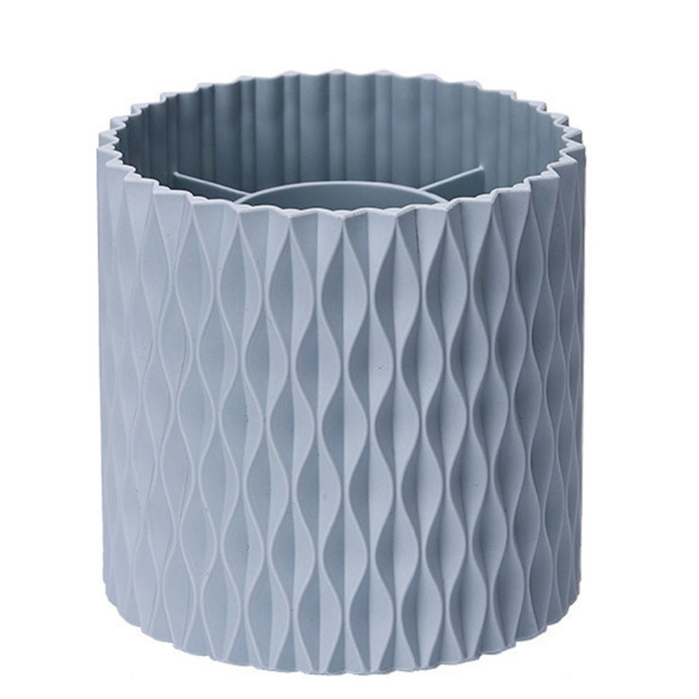 360 Rotation Large Capacity Makeup Brush Bucket Lipstick Eyebrow Pencil Eye Shadow Brush Storage Cartridge Portable Brush Storag: Mint