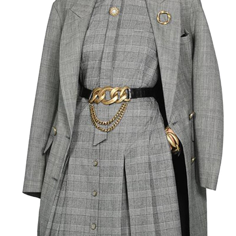 Casual Ketting Met Riem Vrouwen Mode Zwart Pu Leer Elegante Gordels Voor Vrouwelijke Mode Zomer Taille Riem Accessoires