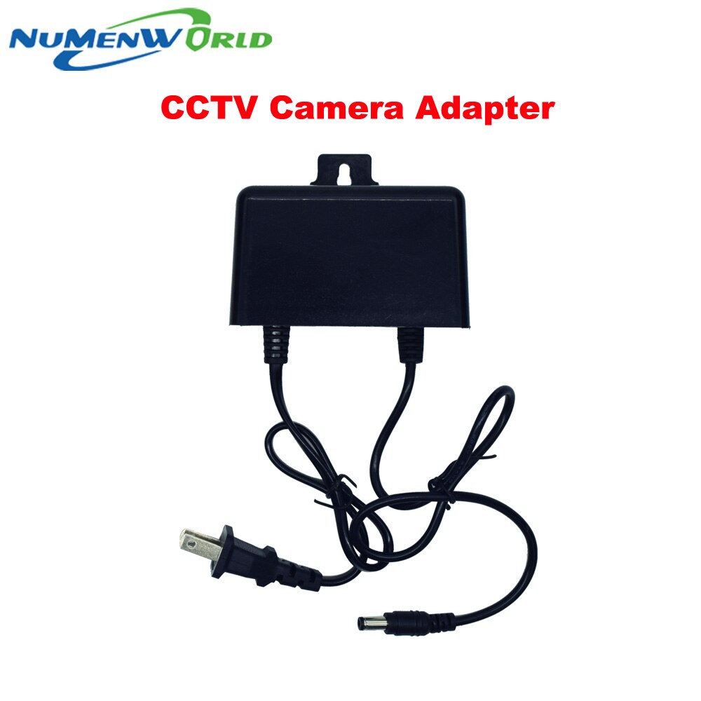 Vattentät utomhus strömförsörjningsadapter us america plug för cctv kamera ip kamera dvr, ingång  ac100-240v utgång  dc12 v 2a omvandlare
