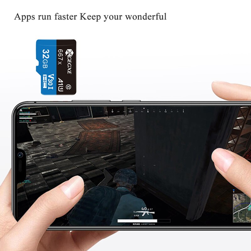 Tarjeta de memoria flash de alta velocidad para tableta, cámara y teléfono móvil, 128GB, 64GB, 32GB, 16GB, 8GB, microsd, TF/SD