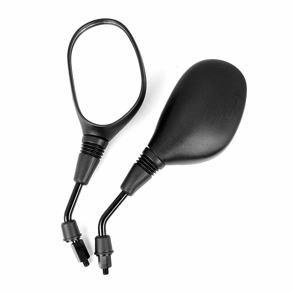 Motorfiets achteruitkijkspiegel 8mm 10mm elektrische voertuig achteruitkijkspiegel scooter elektrische motor e-bike achterste bolle spiegels