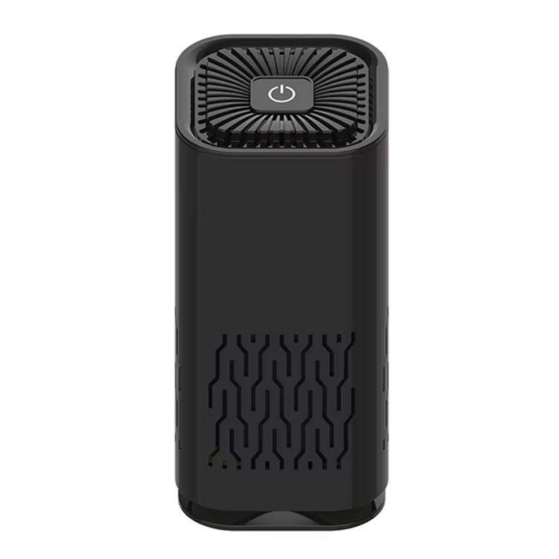 Purificateurs d'air petit filtre Hepa Portable purificateur d'air maison supprimer les odeurs de fumée formaldéhy pour voiture chambre petit purificateur d'air: Black