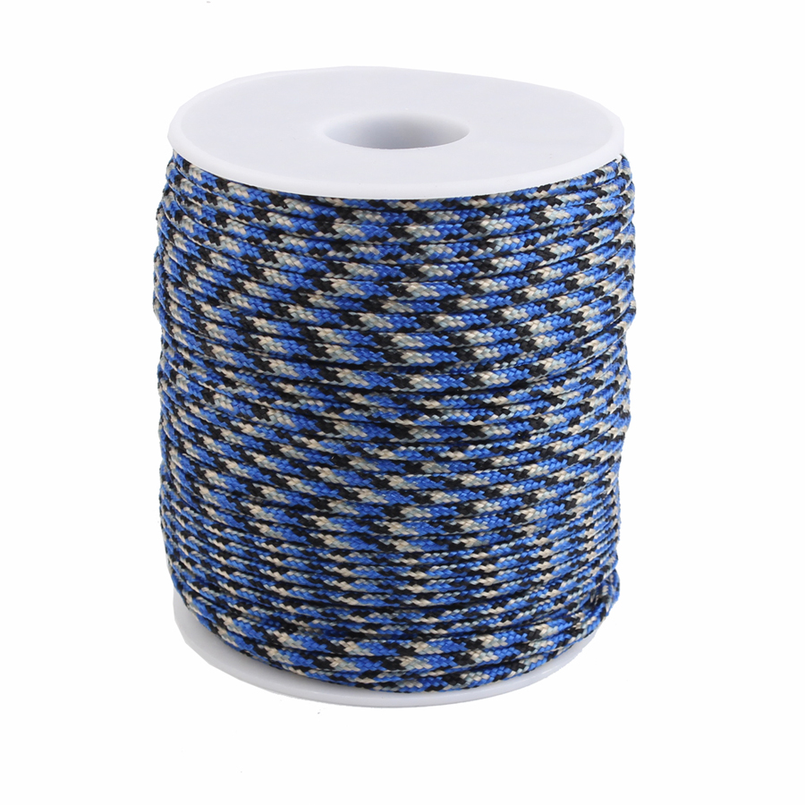 GEGEDA 2mm Paracord One Strand Core Paracord For Survival Parachute Cord Lanyard Camping: Yellow