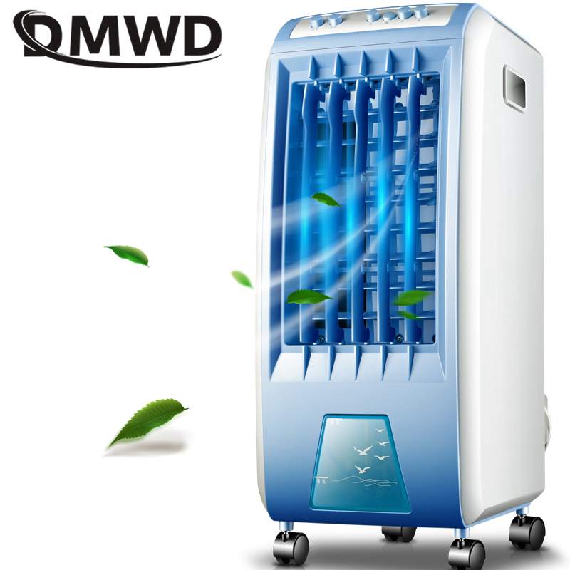 DMWD 3 versnellingen 6L Koeling Airconditioner Ventilator Luchtbevochtiger Hydraterende Apparaat Draagbare Airconditioning Fans Krachtige wind 220 V EU