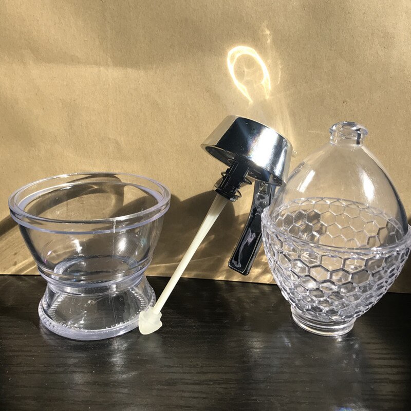 Distributeur de miel, bouteille à presser, Pot de miel, conteneur, distributeur de gouttes d'abeille, bouilloire, Pot de rangement, support de jus, tasse de sirop, distributeur de miel
