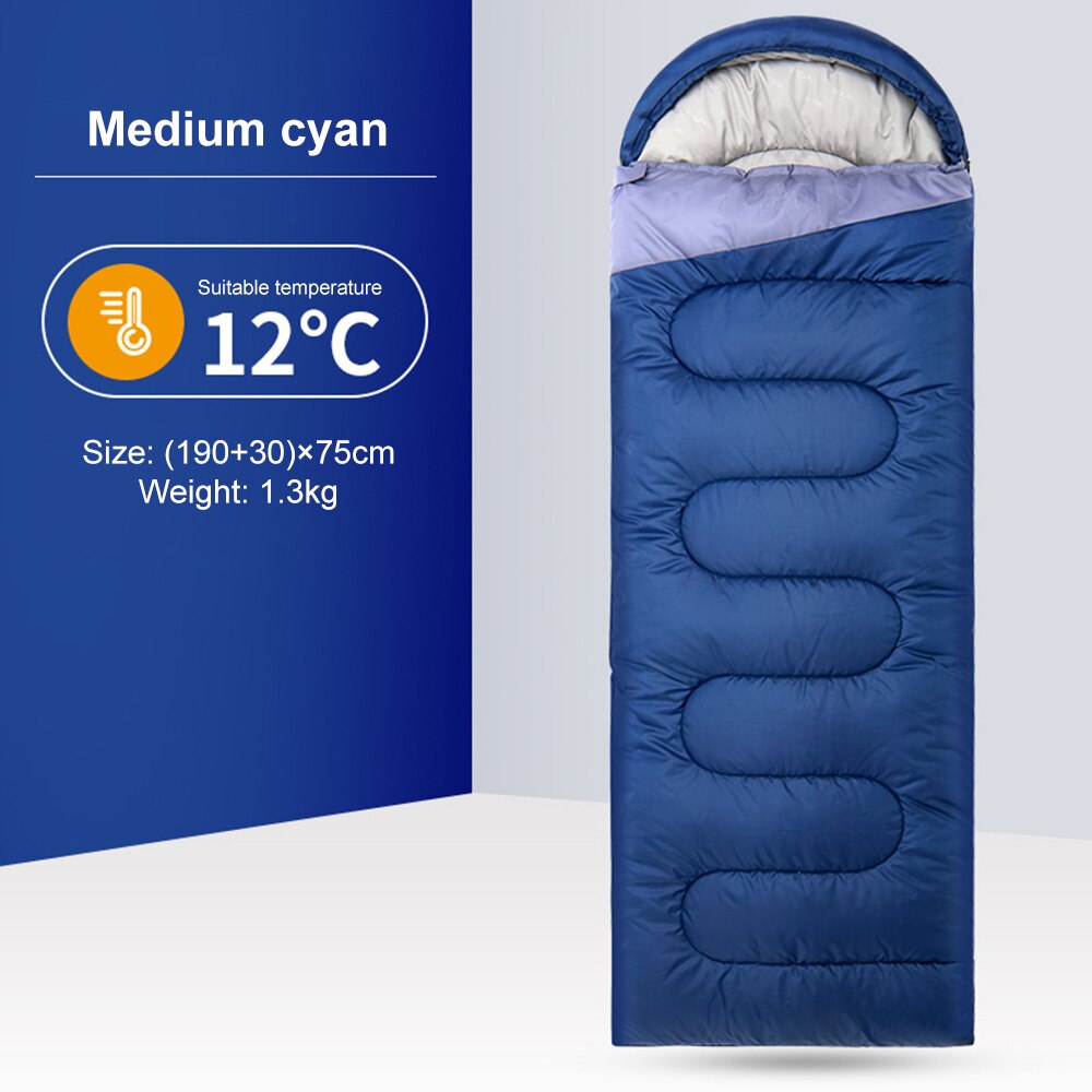 Large Camping Sleeping Bag Ultralight Waterproof 4 Season Warm Envelope Backpacking Sleeping Bag for Outdoor Traveling Hiking