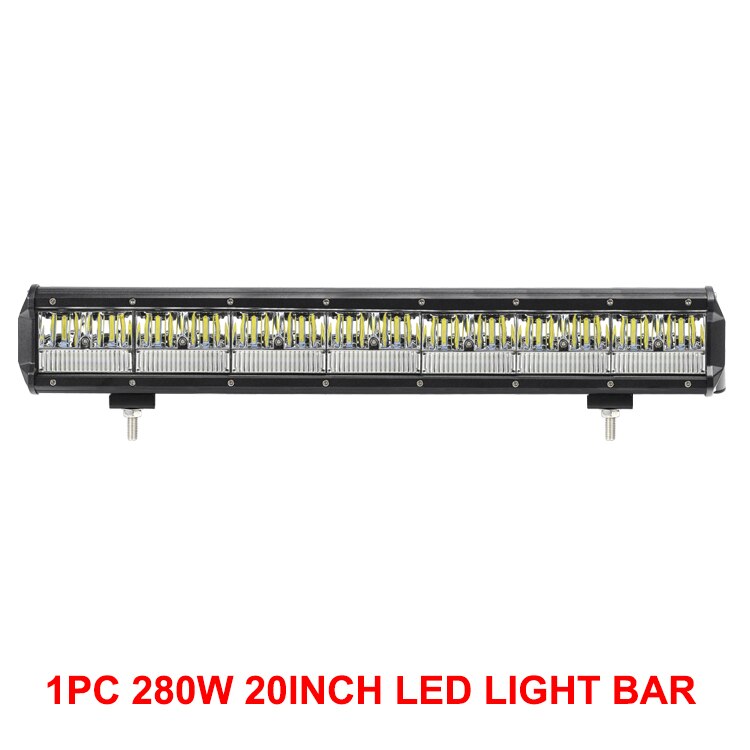Nlpearl 12v 24v 4 ~ 20 inch led-balk offroad spot flood beam led-lichtbalk voor auto, vrachtwagen, boot, tractor 4 x 4 atv barra led-werklamp