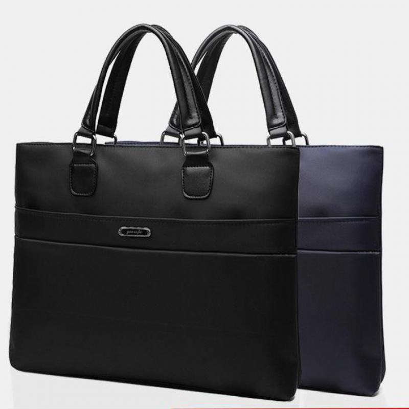 Messenger leren aktetas vintage zakelijke man vrouw laptop  a4 computer tassen man schoudertas handtassen tote portfolio