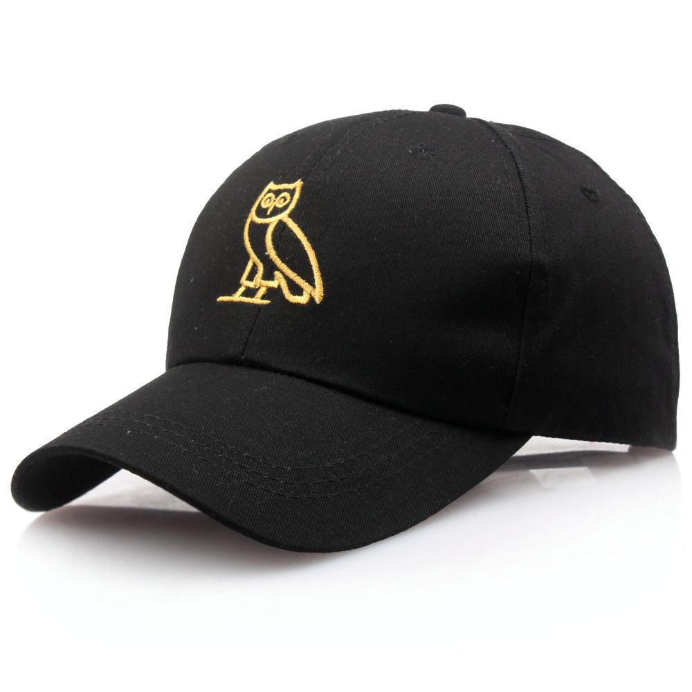 Men Baseball Cap Drake Owl Embroidery Mens Baseball Hat Women Baseball Cap Snapback Hat Peaked Hip hop Outdoor Sports Hat: 1