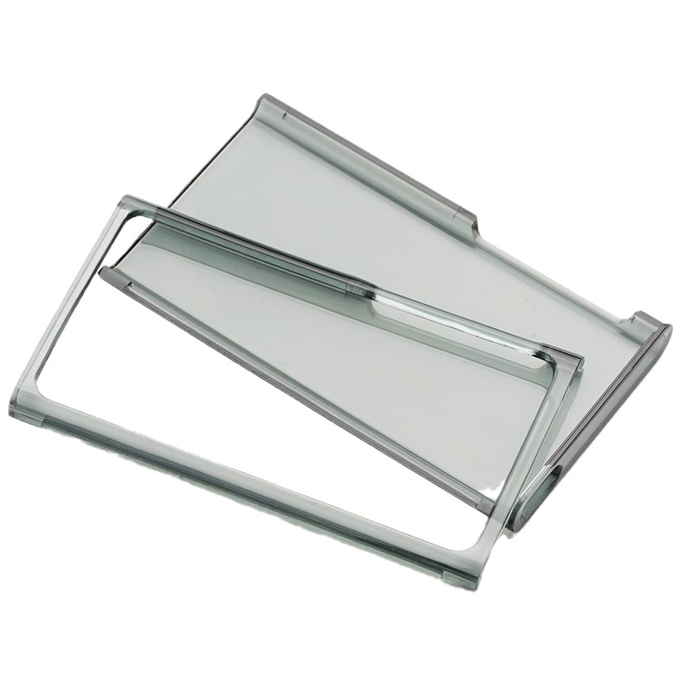 Clear Hard Front And Back Plastic Cover Case For Apple Clear Glossy TPU Gel Case For Apple IPod Nano 7th With Films