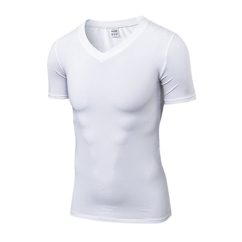 Kortärmad t-shirt herr sommar t-shirt löpar t-shirt