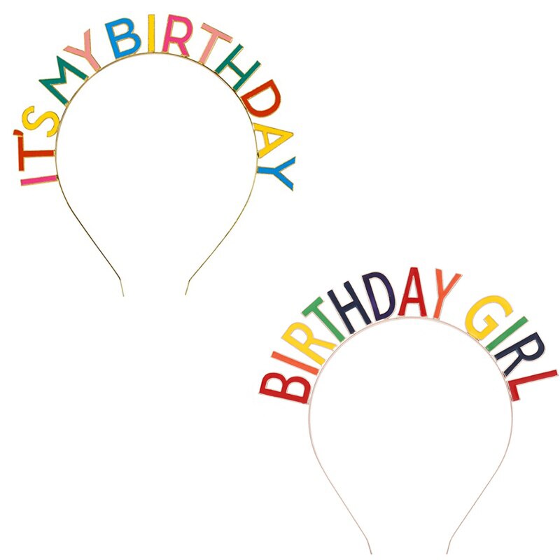 Verjaardag Meisje Het Mijn Verjaardag Hoofdband Haar Loop Verjaardagsfeestje Decoratie Feestartikelen Voor Meisjes Voor Kinderen