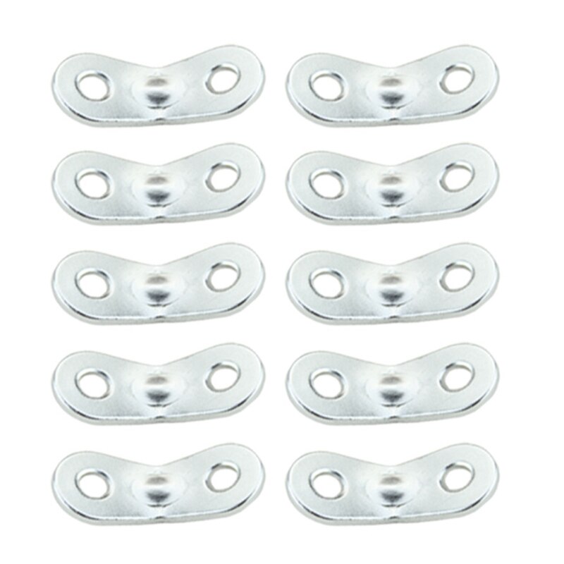 Tendeurs de corde de tente en alliage d&#39;aluminium, 10 pièces, corde de Camping antidérapante, boucles de verrouillage, double trous, bouchon d&#39;arachides