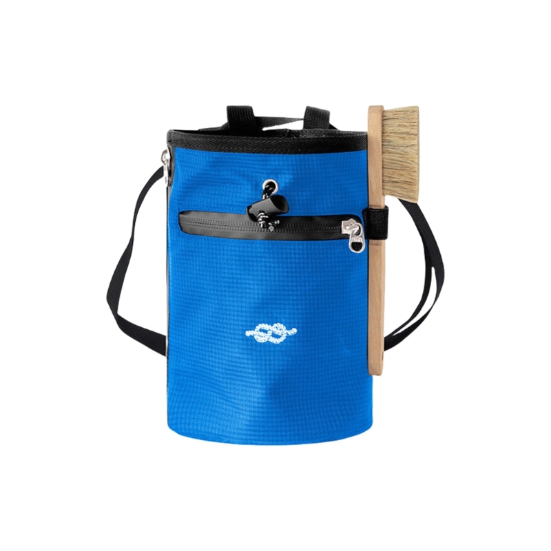 652F Klettern Kreide Tasche Fitness Fitnessstudio Gewichtheben Jagd Bouldern Tasche: Blau