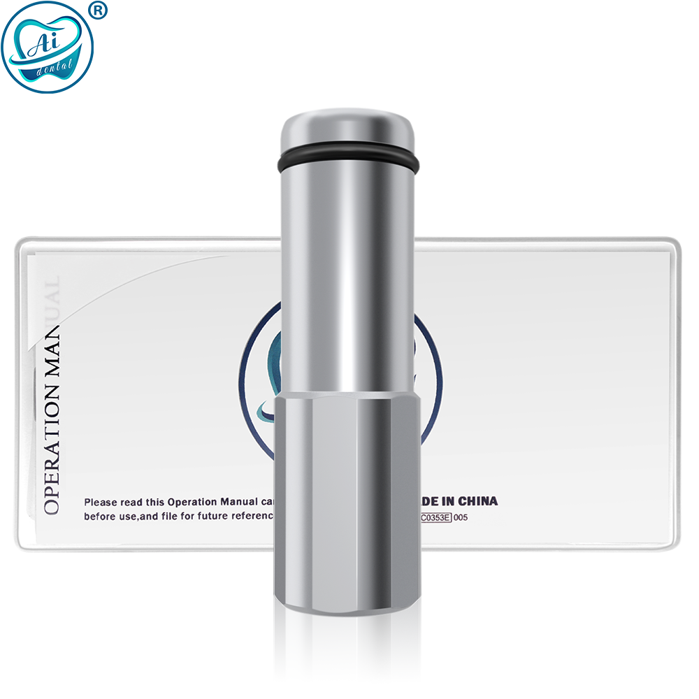 AI-EC-LS/AI-TG-SL Dental Maintenance Tools Contra Angle High Speed Handpiece Nozzle Adapter Oil Lubricator: Brown