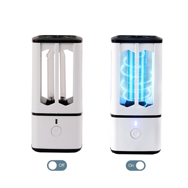 3.8W UVC Quatrz Sterilizer Desinfecting Lamp Ozone UV Bactericidal Portable Ultraviolet Lamps Germicidal Light Room Hospital