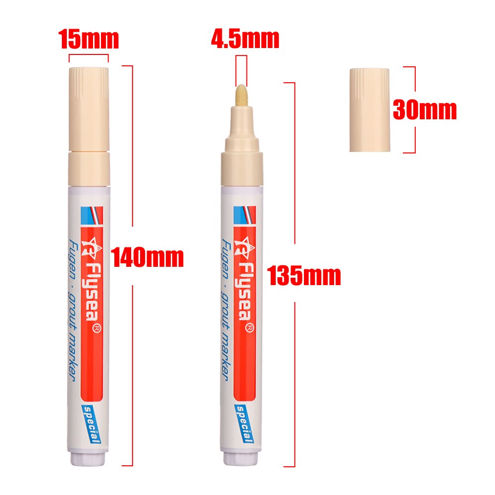 Neue Wasserdicht Fliesen Reparatur Küche Instant Mörtel Stift Anti Schimmel Professionelle Fliesen Lücke Reparatur Farbe Stift Fliesen Refill