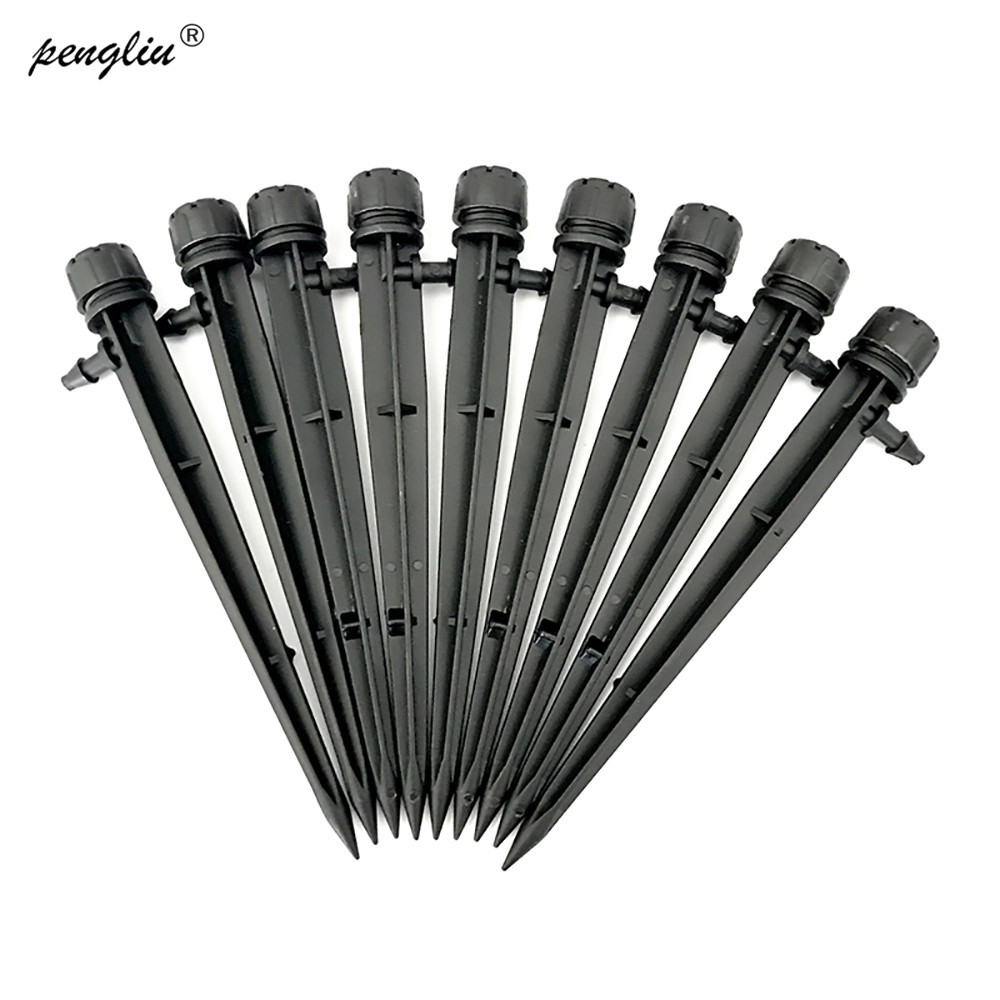 20Stck Mikro Bubbler Tropf Bewässerung Einstellbare Strahler Einatz Wasser Tropf Ackerland Bewässerung verbinden zu 4/7mm Schlauch es039