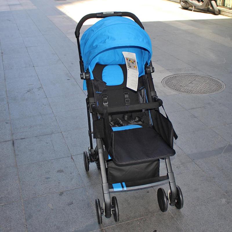 Trolley Universale Estendere Poggiapiedi Bordo Del Capretto Del Bambino del Panno di Oxford Sedile Allungamento Confortevole Passeggino Carrozzina Accessorio