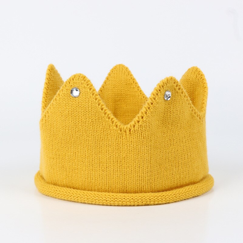 Knit Kroon Baby Hoofdband Baby Baby Tulband Hoofdbanden Voor Meisjes Kids Peuter Prinses Haarband Haarband Baby Haar Accessoires