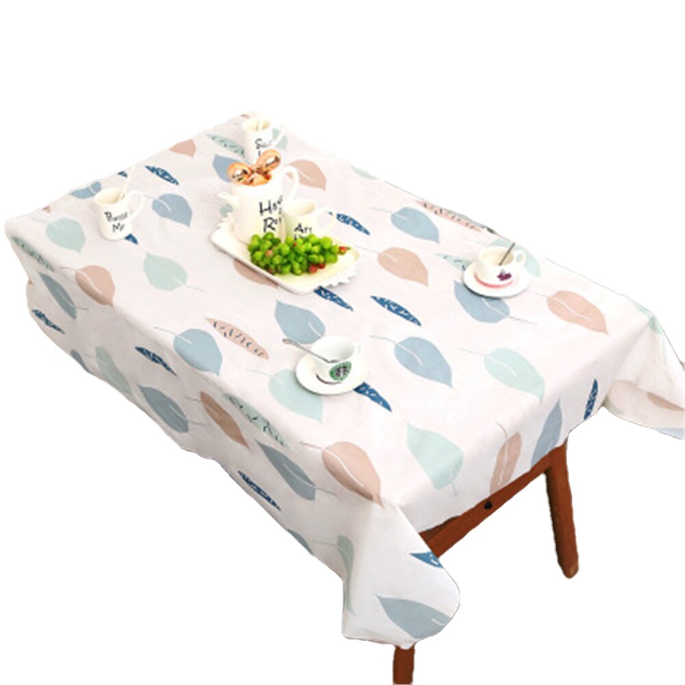 Tablecloth Oil-proof PVC Tablecloth for Dinning Room Party Family Dinner
