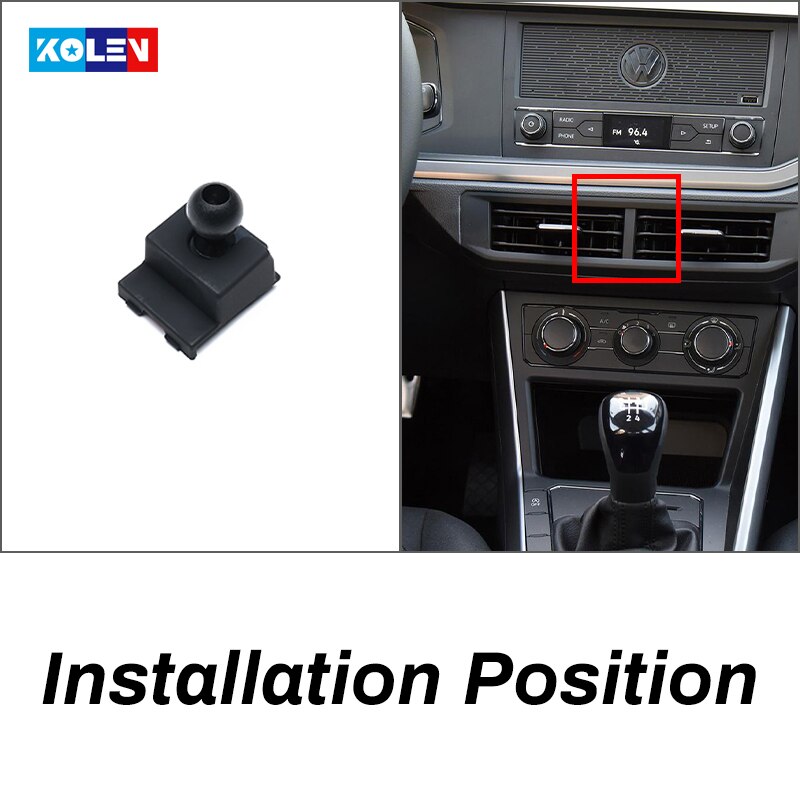 For Volkswagen VW Polo MK6 Car Mobile Phone Holder Gravity Stand Cellphone Special Mount Support Navigation Bracket